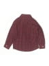Dockers Houndstooth Burgundy Red Long Sleeve Button-Down Shirt Size 4T - photo 2