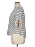 Ruby Rd. Stripes Gray Short Sleeve Top Size XL (petite) - photo 5