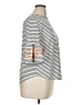 Ruby Rd. Stripes Gray Short Sleeve Top Size XL (petite) - photo 4
