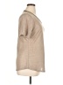 Essentials 100% Polyester Tan Short Sleeve Top Size XL - photo 4