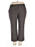 JM Collection Gray Brown Dress Pants Size 20WP - photo 1