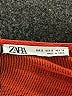 Zara 100% Polyester Red Orange Casual Dress Size S - photo 7
