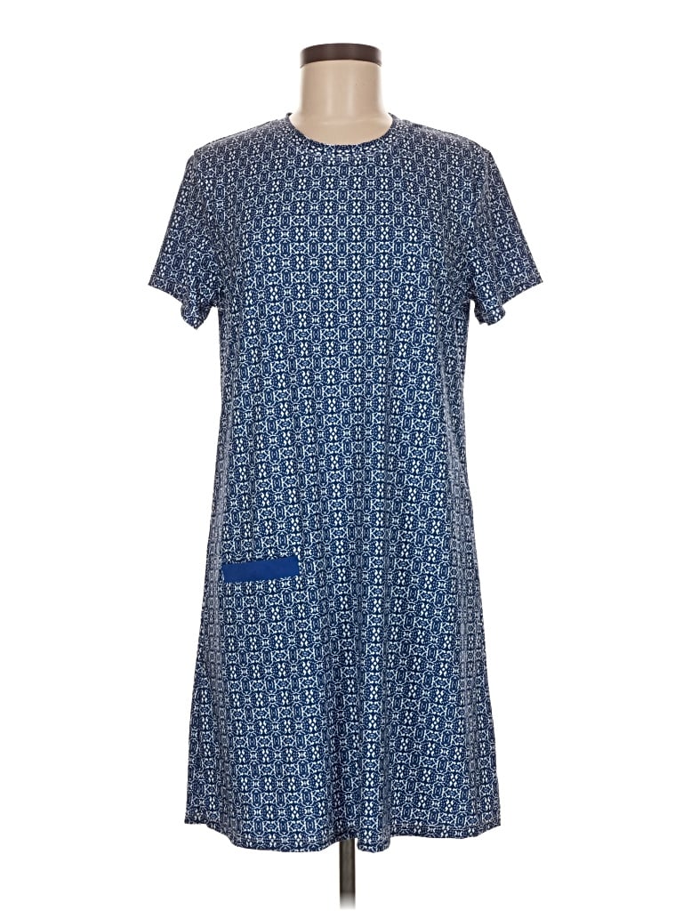 Pre-owned Cabana Life Casual Dress In Blue