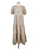 Unbranded 100% Polyester Animal Print Tan Casual Dress Size S - photo 1