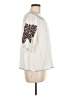 Unbranded Ivory Short Sleeve Blouse Size M (estimated) - photo 4