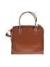 FURLA Solid Brown Leather Tote One size - photo 3