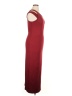 Commense Solid Burgundy Casual Dress Size XL - photo 4