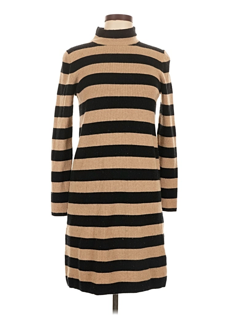 Pre-owned Jcrew Casual Dress In Brown