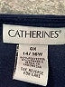 Catherines Blue Sleeveless Blouse Size 0X - photo 7
