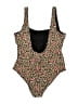 Buc-ee's Animal Print Brown One Piece Swimsuit Size M - photo 2