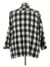 Torrid Checkered-gingham Black Coat Size 5X Plus (6) - photo 2