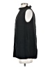 Lafayette 148 New York 100% Silk Black Sleeveless Silk Top Size S - photo 5