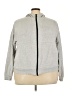 White Mark Gray Zip Up Hoodie Size 3X - photo 1
