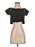 Brandy Melville Black Short Sleeve Top Size P (petite) - photo 1