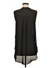 H&M 100% Polyester Black Sleeveless Blouse Size 8 - photo 2