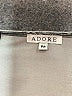 Adore 100% Polyester Silver Long Sleeve Blouse Size M - photo 7