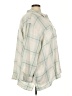 Studio Park Plaid Green 3/4 Sleeve Button-Down Shirt Size 5X - photo 4