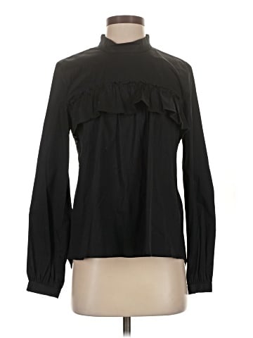 Waverly Grey Long Sleeve Blouse (view 1)
