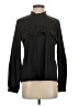 Waverly Grey Black Long Sleeve Blouse Size S - photo 1