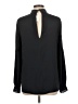 H&M 100% Polyester Black Long Sleeve Blouse Size 12 - photo 2