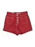 Levi's 100% Cotton Red Shorts Size 25 waist - photo 1