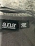 a.n.a. A New Approach 100% Viscose Silver Short Sleeve Top Size L - photo 6