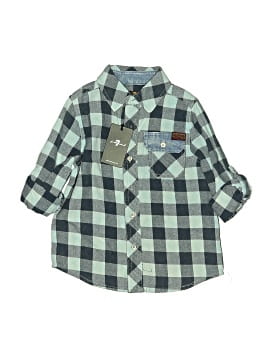 7 For All Mankind Long Sleeve Button Down Shirt