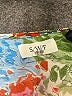 S/W/F Blue Pink 3/4 Sleeve Blouse Size M - photo 7