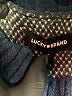 Lucky Brand Argyle Blue Turtleneck Sweater Size S - photo 7