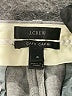 J.Crew 100% Wool Houndstooth Gray Wool Pants Size 4 - photo 4