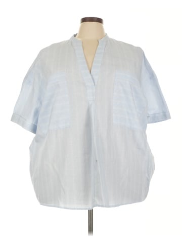 Marina Rinaldi Short Sleeve Blouse (view 1)