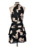 BB Dakota 100% Polyester Floral Black Cocktail Dress Size 10 - photo 2
