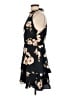 BB Dakota 100% Polyester Floral Black Cocktail Dress Size 10 - photo 5