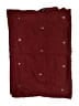 Saachi Burgundy Brown Scarf One size - photo 2