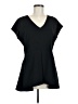 Ann Taylor 100% Polyester Black Short Sleeve Top Size M - photo 1