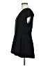 Ann Taylor 100% Polyester Black Short Sleeve Top Size M - photo 5