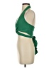 Shein 100% Polyester Green Sleeveless Blouse Size 2 - photo 5