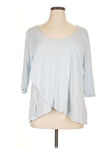 Garnet Hill 3/4 Sleeve T-Shirt (view 1)