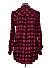 Maurices Plaid Red Long Sleeve Button-Down Shirt Size L - photo 2