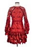 Alexis 100% Polyester Red Cocktail Dress Size S - photo 1