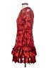 Alexis 100% Polyester Red Cocktail Dress Size S - photo 5