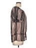 Merona 100% Polyester Black Short Sleeve Blouse Size L - photo 4