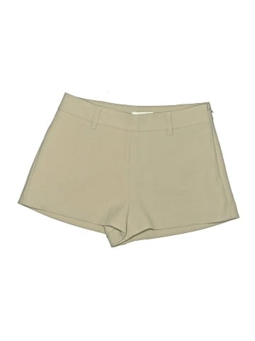 Kookai Khaki Shorts (view 1)
