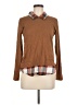 Unbranded Plaid Brown Pullover Sweater Size M (estimated) - photo 1