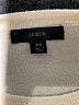 J.Crew 100% Merino Wool Stripes Ivory Wool Pullover Sweater Size XS - photo 7