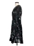 Unbranded 100% Viscose Paisley Black Cocktail Dress Size S - photo 5
