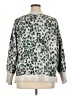Ann Taylor LOFT Animal Print Silver Pullover Sweater Size XL - photo 2