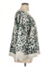 Ann Taylor LOFT Animal Print Silver Pullover Sweater Size XL - photo 4