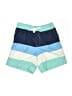 Hanna Andersson 100% Polyester Blue Board Shorts Size 4 - photo 1
