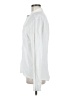 Shein Solid White Long Sleeve Button-Down Shirt Size M - photo 5